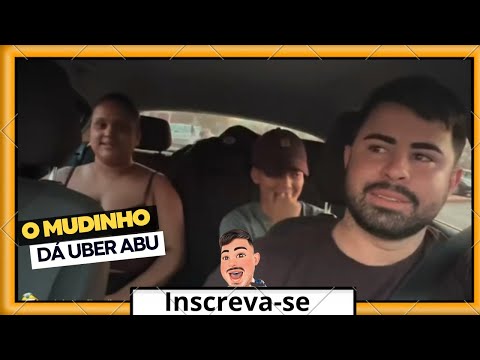 Abu faz a passageira chorar de rir #mudinho #uber #abu