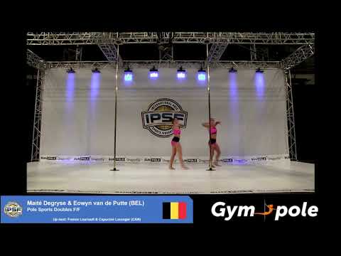 WPSC19 - Pole Sports - Senior Doubles F/F - Maité Degryse & Eowyn van de Putte - Belgium