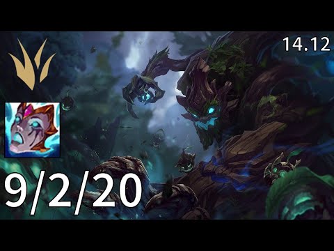 Maokai Jungle vs Brand - EUW Master | Patch 14.12