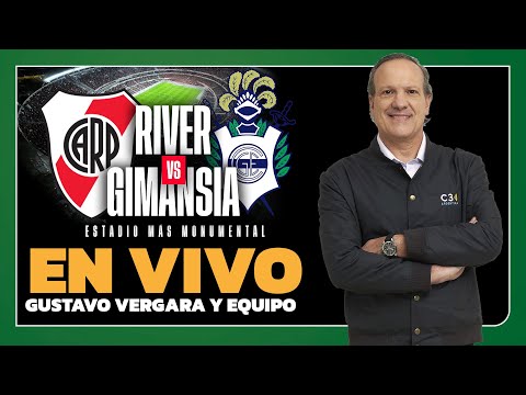 🔴 EN VIVO RIVER vs. GIMNASIA (LP) | APERTURA | FECHA 2 | Relatos de GUSTAVO VERGARA | Cadena 3