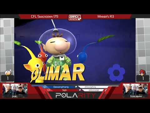 CFL Smackdown 179 WiiU - Jabe (Olimar) vs Goblinman (Roy) - Winners R3