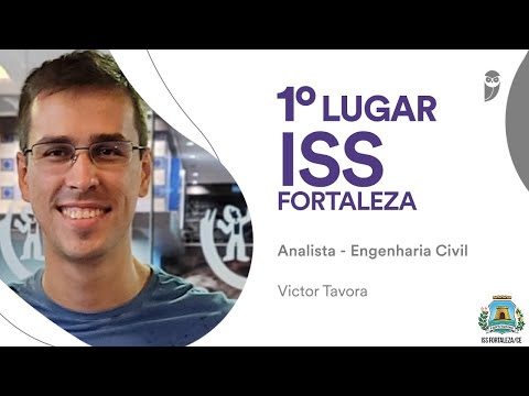 ISS Fortaleza: Meet Victor Tavora, approved in 1st place for the position of Analyst - Civil Engi...