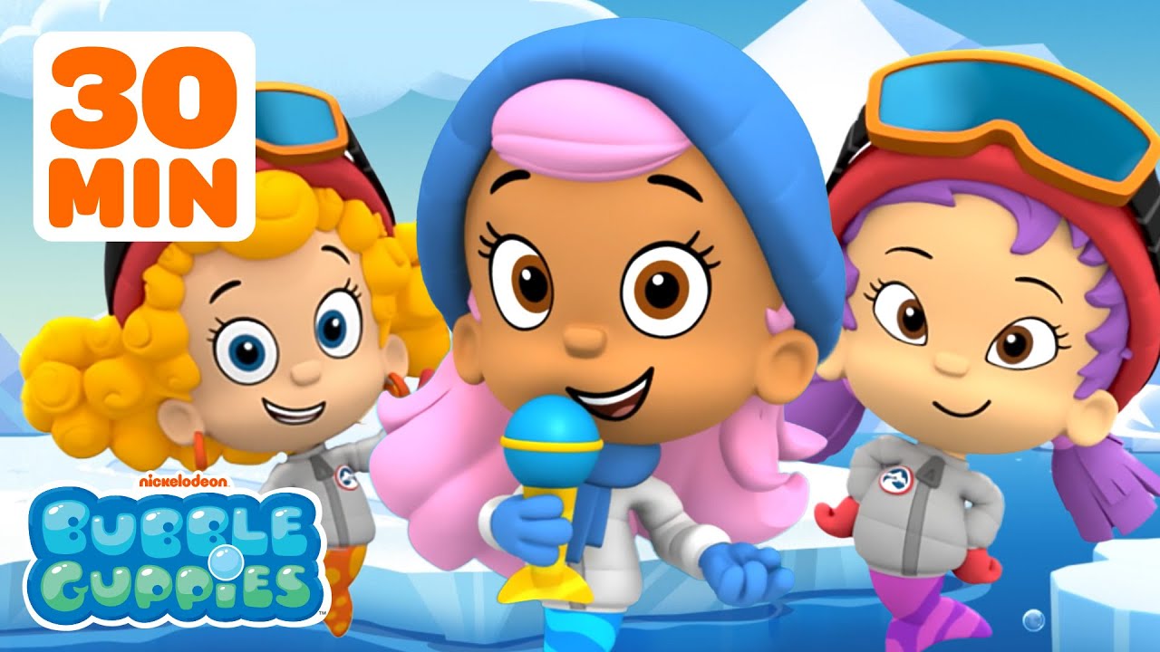 Snow Day Fun with the Bubble Guppies! ❄️ | 30 Minute Compilation | Nick Jr.