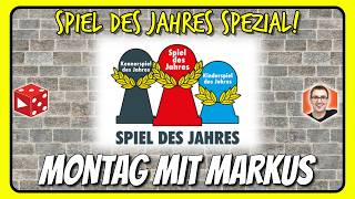 Montag mit Markus - Spiel des Jahres 2026 SPEZIAL - mit dem Sdj Kenner Spartacus