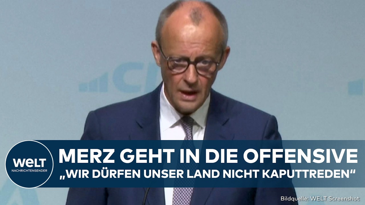 DEUTSCHLAND: Kanzler in Offensive! Merz fordert Reformen für Wettbewerbsfähigkeit bei CDA-Jubiläum