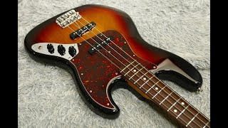 Video thumbnail for Fender Japan '62 reissue JAZZ BASSJB62 3Tone Sunburst /Alder body  Crafted in Japan w/Case by Finest quality Japan made Guitar