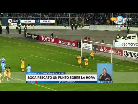Visión 7 - Bolívar 1 - 1 Boca