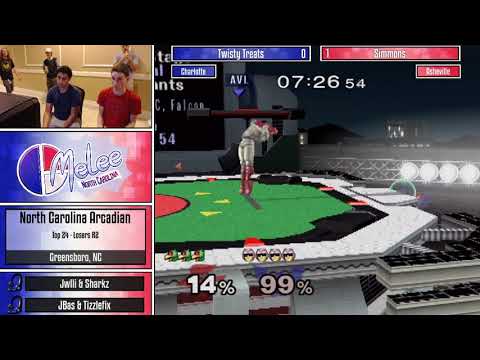 Twisty Treats (Fox) vs Simmons (Falcon) [Losers Top 24] - NC Arcadian 4