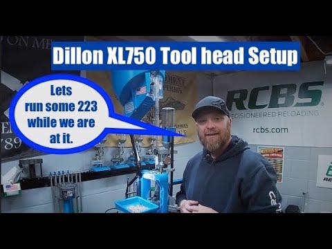 Dillon Precision XL750 - Toolhead Setup - Reloading Rifle