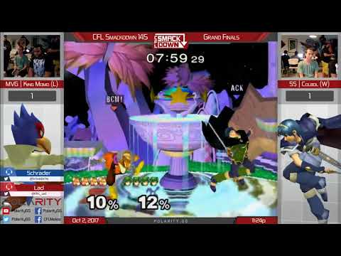 CFL Smackdown 145 Melee - MVG } King Momo (Falco, Fox) vs SS | Colbol (Marth. Fox) - Grand Finals