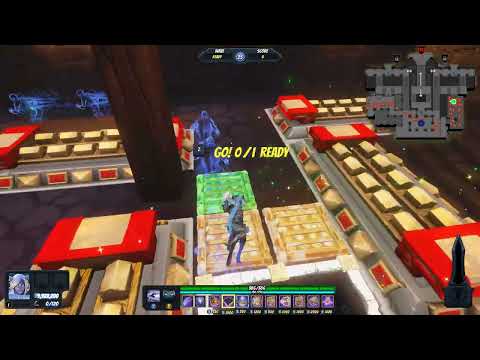 Orcs Must Die! Unchained! - The Wall Solo - Endless 50 waves.