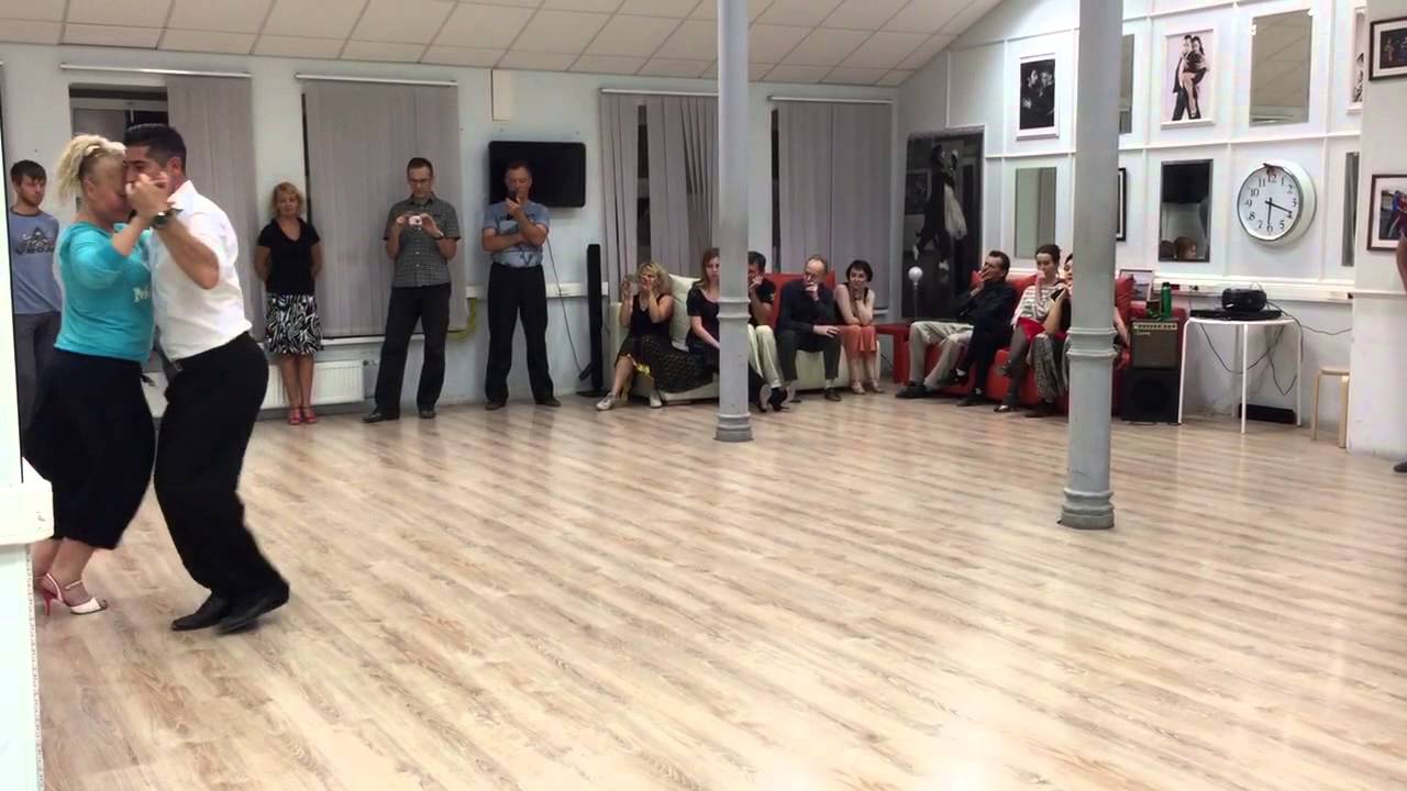 Elvira Malishevskaya y Javier Dias. Class, level 6.