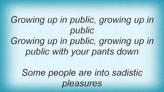Lou Reed - Growing Up In Public Lyrics