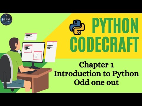 Python Code Craft Chapter 1 Introduction To Python Odd One Out Video