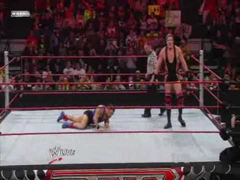 Santino Marella vs Jack Swagger Raw 11 1 2010