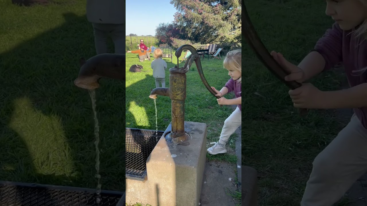 Nada mejor que el agua del campo!💦 #familia #lugares #campo #casa #infantil #niñez