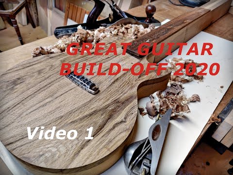 GGBO 2020 Unofficial  - Video 1, Introduction - THE GREAT GUITAR BUILD OFF 2020