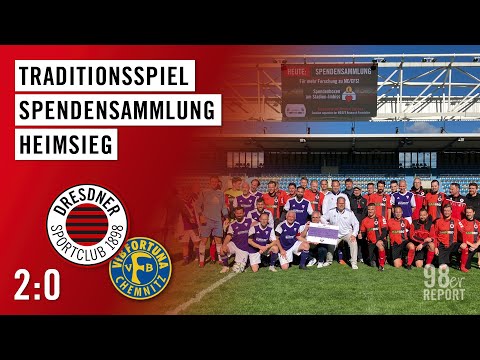 Dresdner SC - VfB Fortuna Chemnitz 2:0 (18.10.2025) + Traditionsspiel - 98er Spieltags-Report