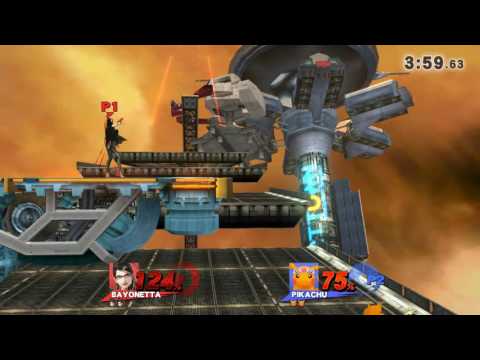 Bayonetta vs Pikachu.