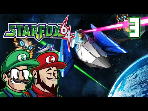 All Gas No Brakes - Let's Play Star Fox 64 - PART 3