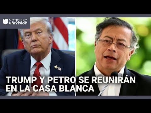 Trump y Gustavo Petro, presidente de Colombia, se reunirán en la Casa Blanca tras llamada telefónica