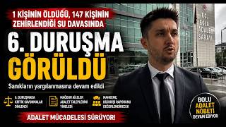 1 Kişinin Öldüğü, 147 Kişinin Zehirlendiği Su Davasında 6 Duruşma