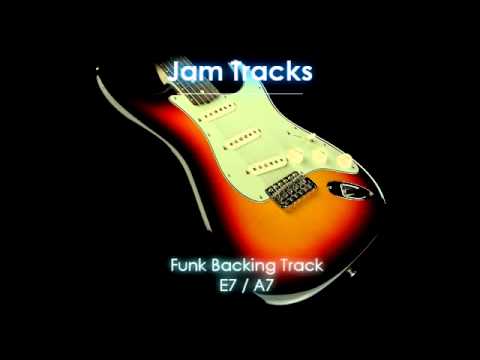 Funk Guitar Backing Track (E7/A7)