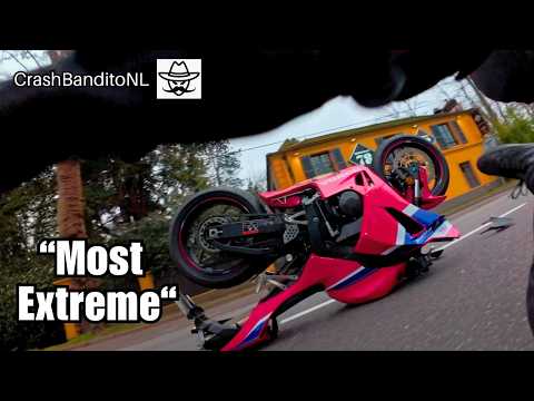 Most Extreme Motorcycle Crashes | CrashBanditoNL
