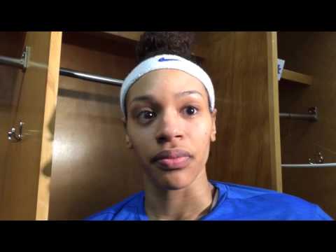 Alexis Jennings on a tough night