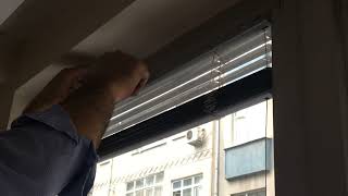 Jaluzi Perde Cama Nasıl Takılır