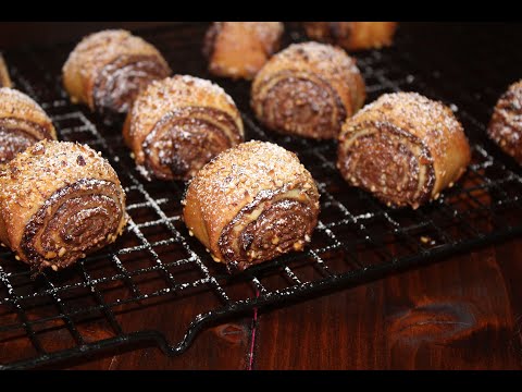 Roulés amandes et Nutella