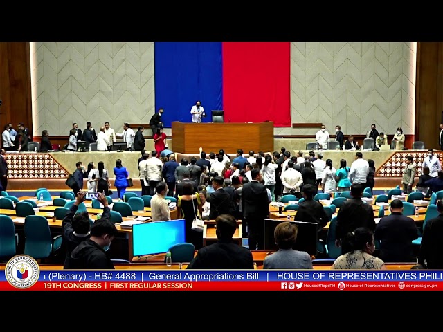 House passes proposed P5.268-trillion budget for 2023