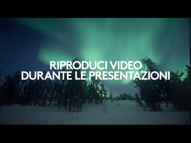 Vidéo teaser pour Telecomando per presentazioni Spotlight™ ~ Gold - Italian