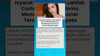 ISYARAT TERAKHIR Lula Lahfah, Curhat Mimpi Bertemu Mendiang Laura Anna Terasa Sangat Nyata