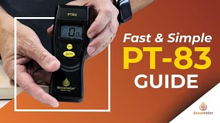 How to Use the Bessemeter PT-83 Pin Wood Moisture Meter