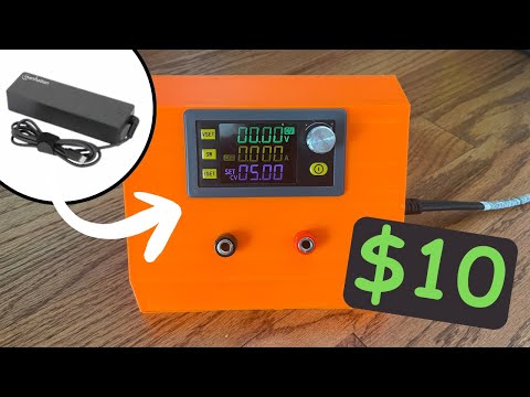Lab Bench Power Supply With a Laptop Adapter and $10!