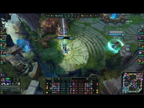 LoL: Steelback Lucian vs Ashe ADC SEASON2016 Aug 2016