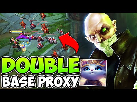 NEW SINGED ADC STRATEGY | DOUBLE BASE PROXY WITH YUUMI (THIS IS BROKEN) - League of Legends