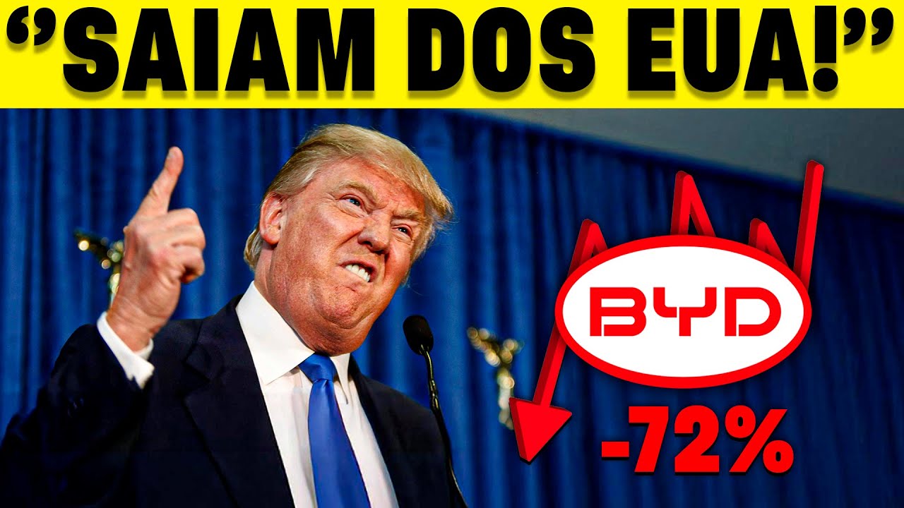 🚨 BYD SERÁ EXPULSA DOS ESTADOS UNIDOS? POR QUE CARROS CHINESES NÃO SÃO ACEITOS POR AMERICANOS?