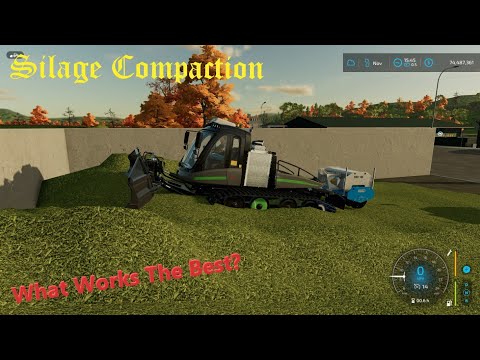How To Compact Silage Quickly and Efficiently - Farming Simulator 22