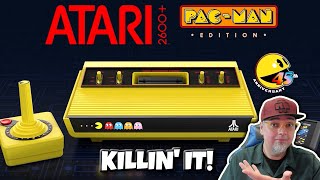 Atari Is Killing It! NEW Pac-Man 2600+ Console & Game Coming SOON! & Atari 50th NAMCO DLC!