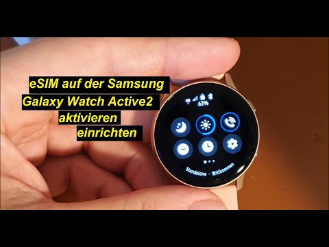 eSIM auf Samsung Galaxy Watch Active2 LTE aktivieren und einrichten (o2) | SeppelPower