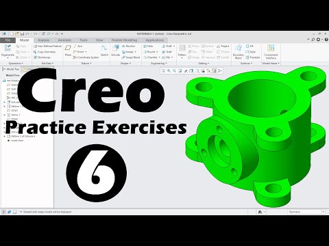 Creo Practice Exercises for Beginners 1 Creo Sketcher Exercise Creo Basics Tutorial
