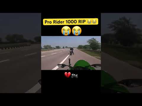 Pro rider 1000 live accident video 😭#prorider1000 #amirmajid #live #motovlog #shorts