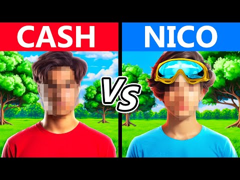 REALISTIC CASH vs REALISTIC NICO in Minecraft!!