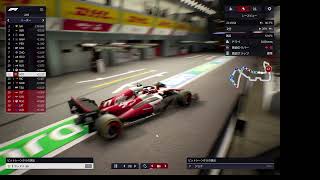 F1 Manager 2022 実況プレイ #17-2 Singapura GP Q1~Race