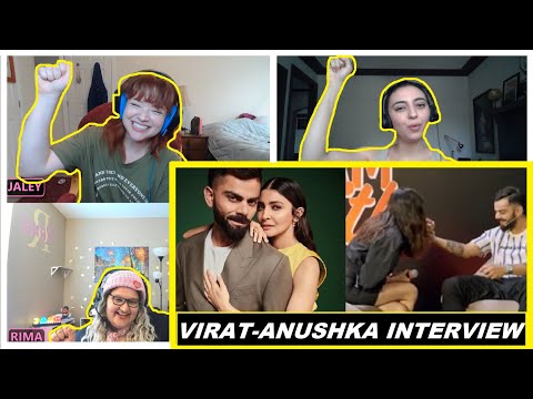 VIRAT and ANUSHKA Interview REACTION #viratkohli #anushkasharma #viratandanushka
