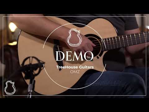2018 TreeHouse OMZ Cutaway Acoustic Guitar | Cocobolo & Adirondack Spruce image 18