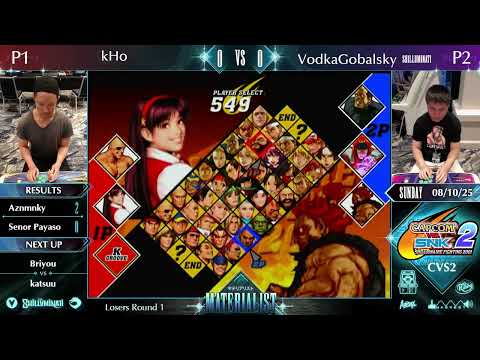 MAGWest 2025 - MATERIALIST | Capcom vs. SNK 2 Top 8