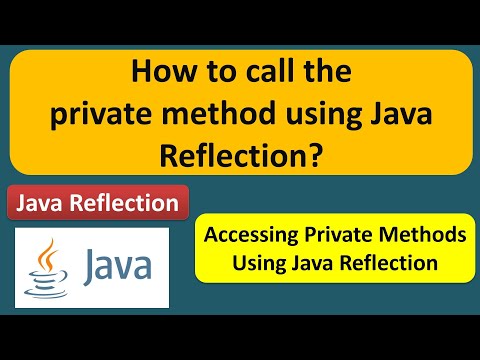 How To Call The Private Method Using Java Reflection Reflection In Java